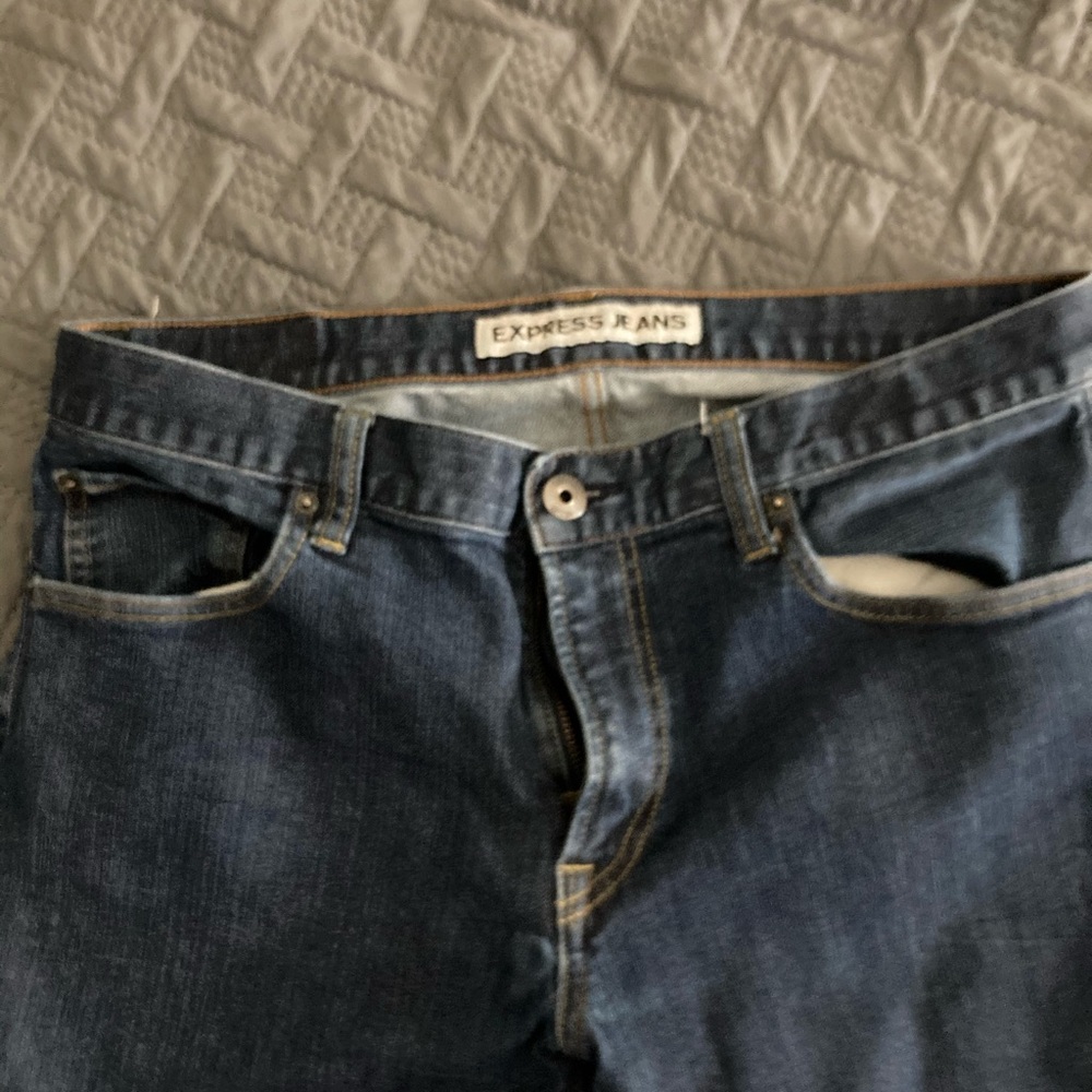 34/32 express jeans straight fit